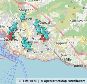 Mappa 16131 Genova GE, Italia (2.03769)