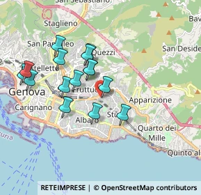 Mappa 16131 Genova GE, Italia (1.66467)