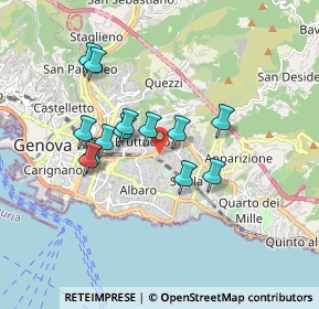 Mappa 16131 Genova GE, Italia (1.49077)