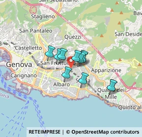 Mappa 16131 Genova GE, Italia (1.07818)