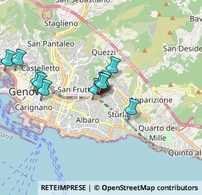 Mappa 16131 Genova GE, Italia (1.51333)