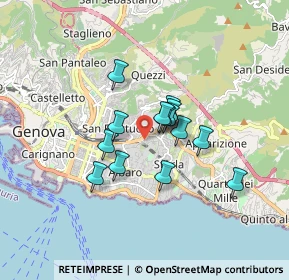 Mappa 16131 Genova GE, Italia (1.19143)