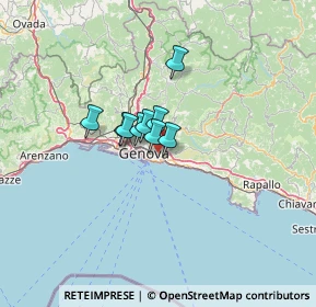 Mappa 16131 Genova GE, Italia (15.22667)