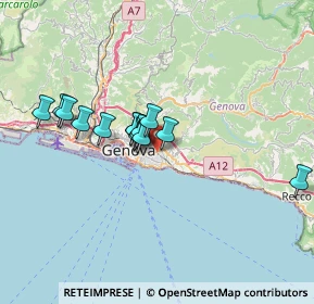 Mappa 16131 Genova GE, Italia (5.52071)
