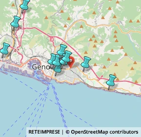 Mappa 16131 Genova GE, Italia (3.56091)