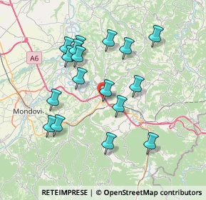 Mappa Via Filippo pettiti, 12076 Lesegno CN, Italia (7.24412)