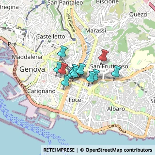 Mappa Via Mira, 16121 Genova GE, Italia (0.4675)