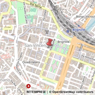 Mappa Via XX Settembre, 1/1, 16121 Genova, Genova (Liguria)