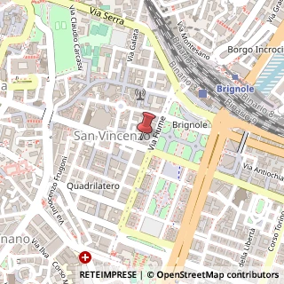 Mappa Via XX Settembre, 15r, 16121 Genova, Genova (Liguria)