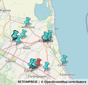 Mappa Viale G. Falcone, 48124 Ravenna RA, Italia (16.877)