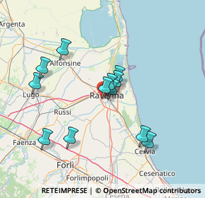 Mappa Viale G. Falcone, 48124 Ravenna RA, Italia (12.95417)