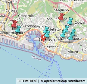 Mappa Piazza San Silvestro, 16123 Genova GE, Italia (2.07273)