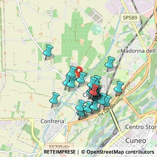 Mappa Via del Passatore, 12100 Cuneo CN, Italia (0.79429)