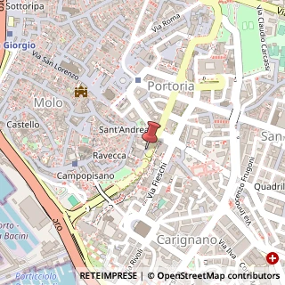 Mappa Via D'annunzio Gabriele, 5, 16121 Genova, Genova (Liguria)