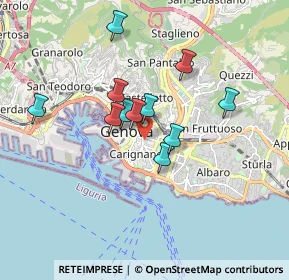 Mappa Via degli Archi, 16121 Genova GE, Italia (1.40545)