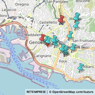 Mappa Via degli Archi, 16121 Genova GE, Italia (0.91882)