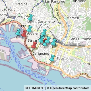 Mappa Genova, 16121 Genova GE, Italia (0.64)