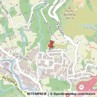 Mappa Via Pian Masino, 70, 16011 Arenzano, Genova (Liguria)