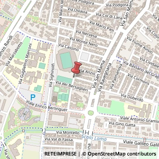 Mappa Via Montelungo, 20, 48121 Ravenna, Ravenna (Emilia Romagna)