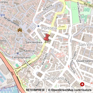 Mappa Via Ceccardo Roccatagliata Ceccardi,  4, 16121 Genova, Genova (Liguria)