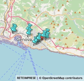 Mappa Lagustena 1, 16131 Genova GE, Italia (2.19364)