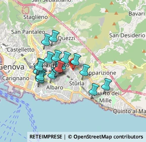 Mappa Lagustena 1, 16131 Genova GE, Italia (1.40579)