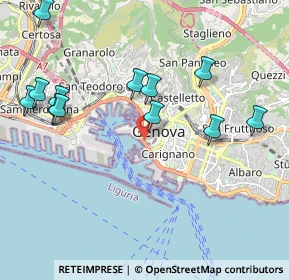 Mappa Via di Santa Croce, 16123 Genova GE, Italia (2.27667)