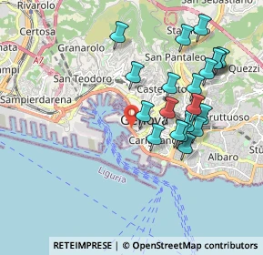 Mappa Via di Santa Croce, 16123 Genova GE, Italia (1.897)