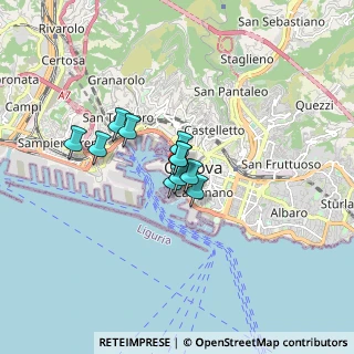 Mappa SS 1, 16128 Genova GE, Italia (0.98364)