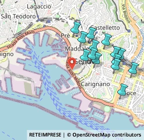 Mappa Via di Santa Croce, 16123 Genova GE, Italia (0.955)
