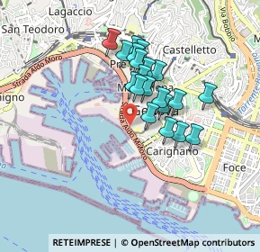 Mappa Via di Santa Croce, 16123 Genova GE, Italia (0.678)