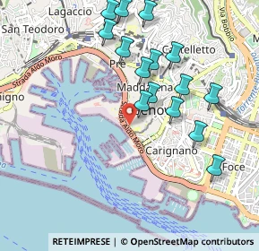 Mappa Via di Santa Croce, 16123 Genova GE, Italia (0.99667)