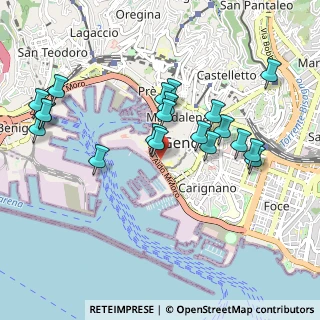 Mappa Via di Santa Croce, 16123 Genova GE, Italia (0.993)