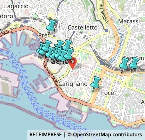 Mappa Via del Seminario, 16121 Genova GE, Italia (0.76063)