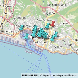 Mappa Via del Seminario, 16121 Genova GE, Italia (0.90842)