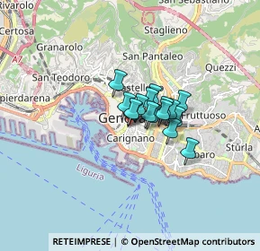 Mappa Piazza Dante, 16100 Genova GE, Italia (0.80188)