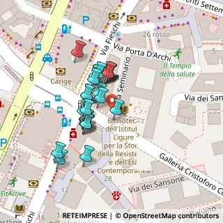 Mappa Piazza Dante, 16100 Genova GE, Italia (0.01667)