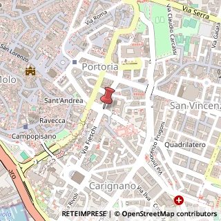 Mappa Piazza Dante,  8, 16121 Genova, Genova (Liguria)