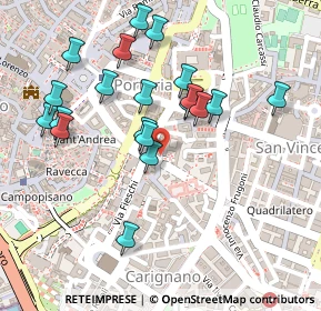 Mappa Piazza Dante, 16100 Genova GE, Italia (0.2405)