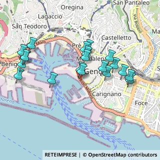 Mappa Via Molo Giano, 16128 Genova GE, Italia (0.994)