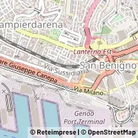 Mapa Genova