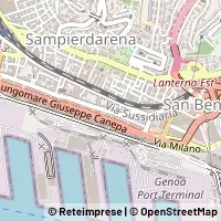 Hartă Genova