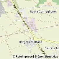 Hartă Caraglio