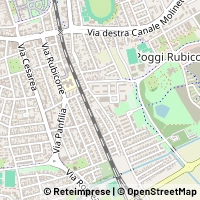 Mapa Ravenna