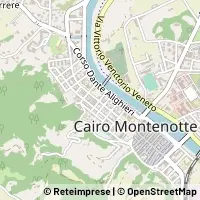地図 Cairo Montenotte