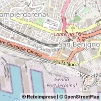 Karte Genova