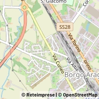 Hartă Mondovì