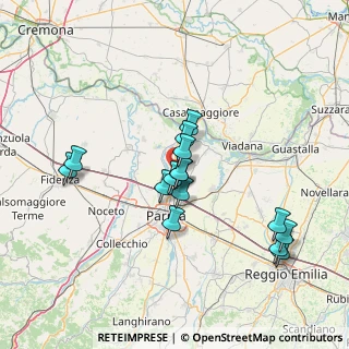 Mappa Strada del Giarone, 43122 Parma PR, Italia (13.13267)