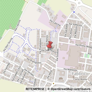 Mappa Via Don Sturzo,  14, 42046 Fabbrico, Reggio nell'Emilia (Emilia Romagna)