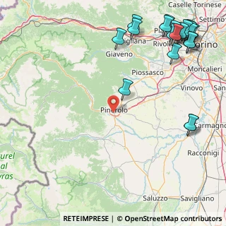 Mappa Via Luigi Einaudi, 10064 Pinerolo TO, Italia (25.928)